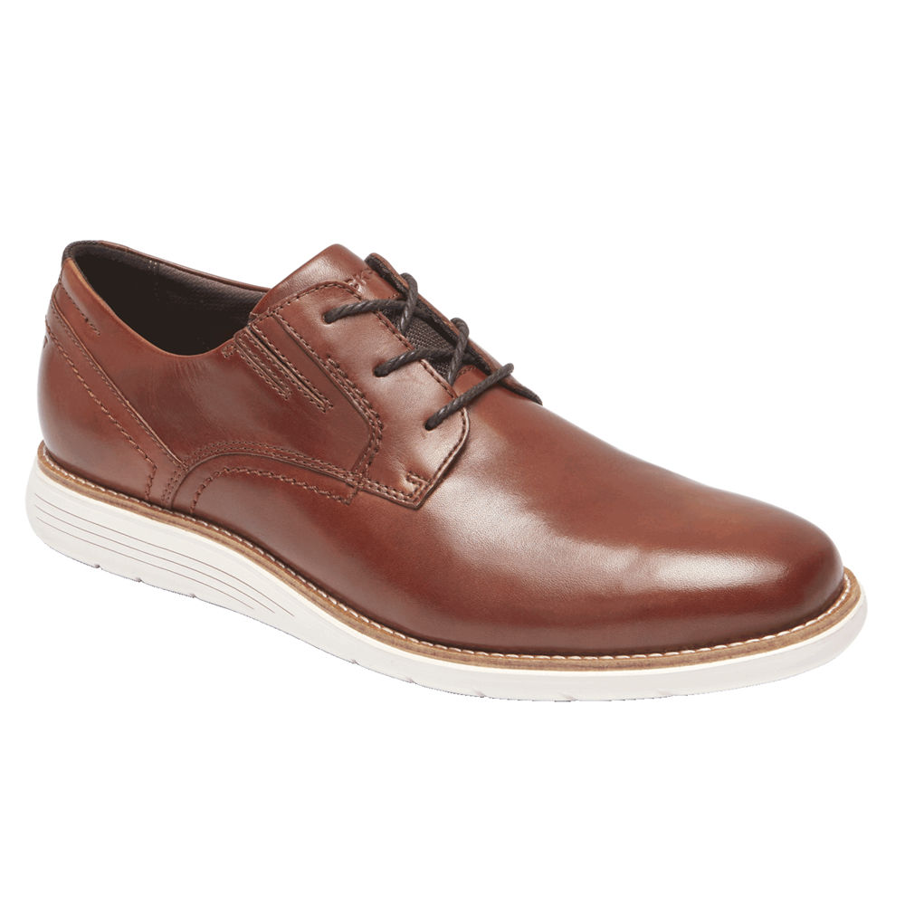 Rockport Pen Sko Herre Brune - Total Motion Sport Plain Toe - ZAOM97824